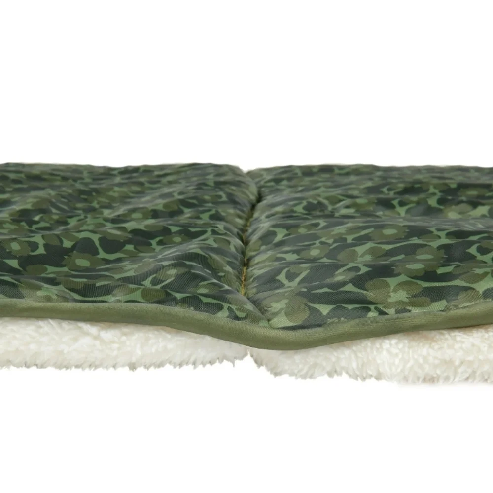 Slumberjack Western Wood Sherpa Blanket Outdoor/Indoor